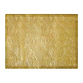 Geprgte Tischsets gold